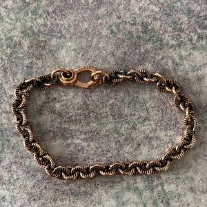 Copper Chain Bracelet